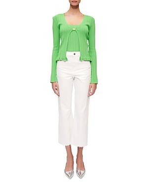 Maje Maestro Ribbed Cardigan