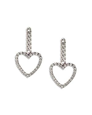 Dannijo Lovi Heart Drop Earrings