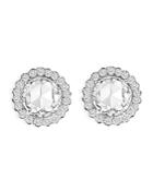 Amrapali Jewels Diamond Stud Earrings In 18k White Gold, 2.76 Ct. T.w.