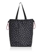 Ganni Recycled Smiley Face Print Tote Bag