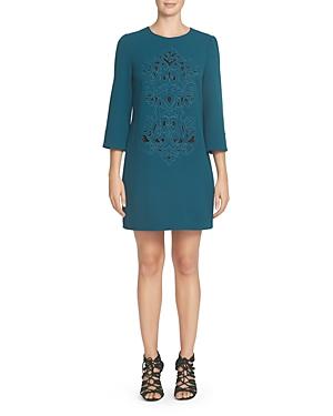 Cynthia Steffe Embroidered Shift Dress