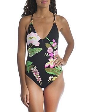 Trina Turk Moonlit Printed One Piece Swimsuit