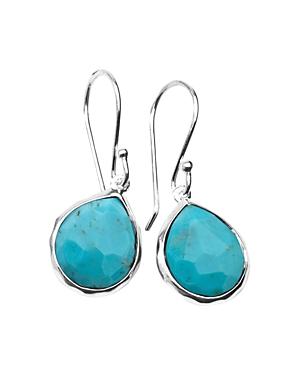 Ippolita Sterling Silver Rock Candy Turquoise Drop Earrings