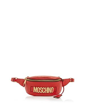 Moschino Leather Belt Bag
