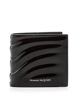 Alexander Mcqueen 8cc Patent Leather Bifold Wallet