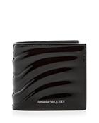 Alexander Mcqueen 8cc Patent Leather Bifold Wallet