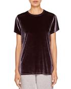 Ted Baker Ted Says Relax Hilby Velvet-front Tee