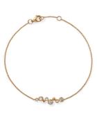 Bloomingdale's Diamond Bezel Bar Bracelet In 14k Yellow Gold, 0.25 Ct. T.w. - 100% Exclusive