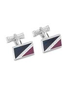Ted Baker Trident Colored Enamel Cufflinks