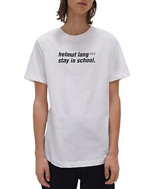 Helmut Lang Stay In School Crewneck Tee