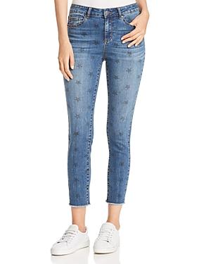 Aqua Star Print Skinny Jeans - 100% Exclusive