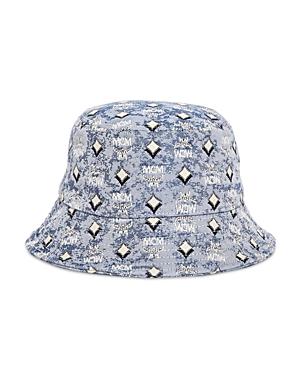 Mcm Vintage Jacquard Bucket Hat