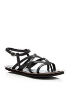 Bernardo Crisscross Strappy Flat Sandals