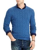 Polo Ralph Lauren Cable-knit Cashmere Crewneck Sweater