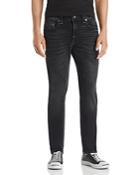 True Religion Rocco No Flap Slim Fit Jeans In Black Star