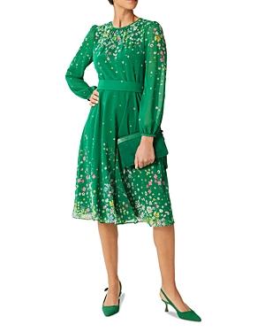 Hobbs London Maria Printed Dress