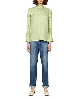 Sandro Cayetana Silk Shirt