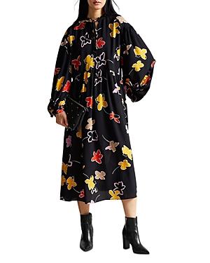 Ted Baker Yviee Balloon Sleeve Midi Dress
