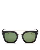 Tom Ford Women's Alex Brow Bar Square Sunglasses, 50mm