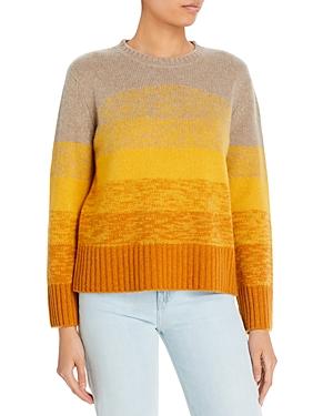 C By Bloomingdale's Cashmere Ombre Color Block Cashmere Sweater - 100% Exclusive