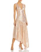 Ramy Brook Betsy Metallic Asymmetric Dress - 100% Exclusive