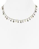 Chan Luu Sterling Silver & Stone Necklace, 15