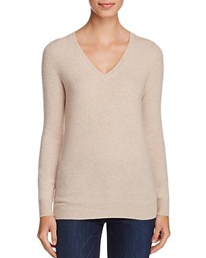 C By Bloomingdale's Cashmere V-neck Sweater - 100% Exclusive