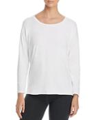 Eileen Fisher Long Sleeve Boat Neck Top