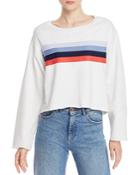 Sundry Multi-stripe Sweatshirt