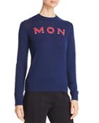 Moncler Logo Cashmere Sweater