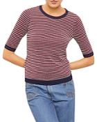 Gerard Darel Elea Dot Stripe Pullover Sweater
