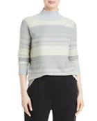 Fabiana Filippi Striped Turtleneck Sweater