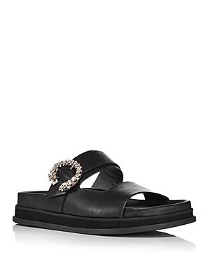 Jimmy Choo Women's Marga Embellished Flat Sandals