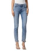 Hudson Nico Mid Rise Maternity Straight Leg Jeans In Superstar