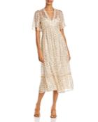 Vanessa Bruno Soraya Fil Coupe Midi Dress