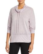 Marc New York Performance Heathered Jersey Pullover Top
