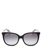 Kate Spade New York Juliana Rounded Square Sunglasses, 55mm