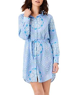 Vilebrequin Florence Mandala Cotton Voile Shirtdress