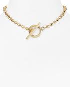 Aqua Lou Ball Chain Toggle Necklace, 14 - 100% Exclusive