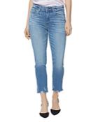 Paige Hoxton Crop Straight Jeans In Luau
