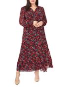 Vince Camuto Autumn Floral Maxi Dress