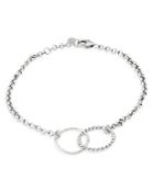 Bloomingdale's Interlocking Station Bracelet In Sterling Silver - 100% Exclusive