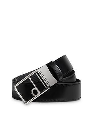 Dunhill Men's D Buckle Leather Belt