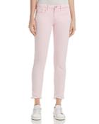 Blanknyc Frayed Ankle Skinny Jeans In Pink - 100% Exclusive