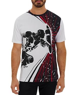 Robert Graham X Marvel Stars & Stripes Captain America Tee