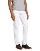 Mavi Marcus Slim Fit Jeans In White Williamsburg