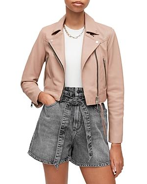 Allsaints Rift Leather Biker Jacket