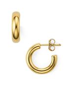 Argento Vivo Small Huggie Hoop Earrings In 18k Gold-plated Sterling Silver
