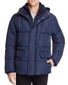 Marc New York Vinalhaven Hooded Layered Down Jacket