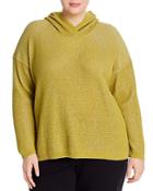 Eileen Fisher Plus Sweater-knit Hoodie